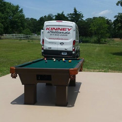 Outdoor/Indoor All Weather Billiards Pool Table - Furniture