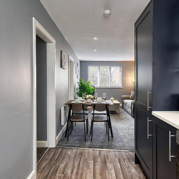 Modern apartment renovation, Preston