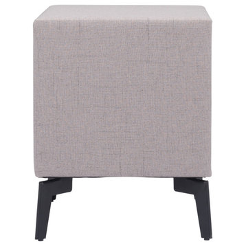 Halle Side Table Gray