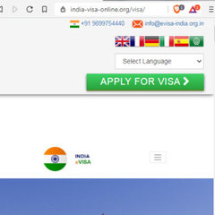 INDIAN VISA Application ONLINE - VISTO PER