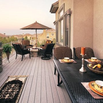 Outdoor Kitchen, Grill, and Fire Pit