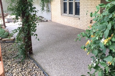 Patio - rustic patio idea in Other