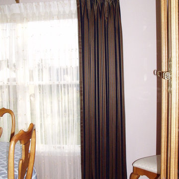 Custom Pinch-Pleated Draperies