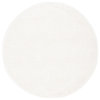 Safavieh Textural Collection TXT102A Rug, Ivory, 6' X 6' Round