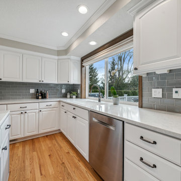 Raleigh Hills Transitional Kitchen & Primary Bath