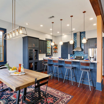 Colorful Character Kitchen Remodel