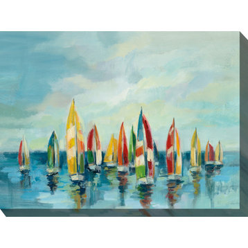 Bright Sails Outdoor Art, 40"x30"