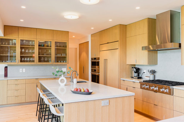 Contemporary Kitchen by Diane Waingrow Architect AIA