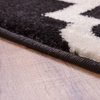 Well Woven Sydney Lulu's Lattice Area Rug, Black, 7'10''x10'6"