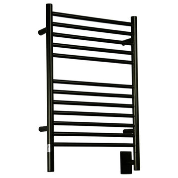 Jeeves E-Straight Towel Warmer, Oil Rubbed Bronze