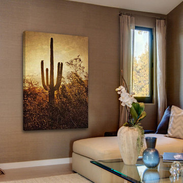 Silhouette of the Saguaro