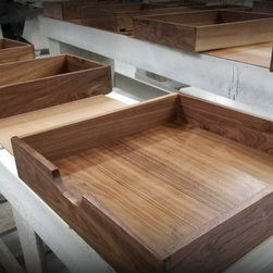 Dovetail Walnut Drawer - Kitchen Cabinetry