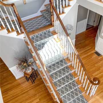 Nourison Euro Paris in Sea Cliff Stair Runner