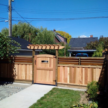 Custom Wooden Fence Builds