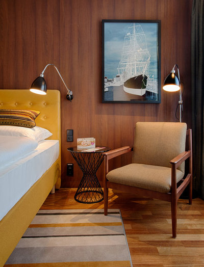 Contemporary Bedroom by Fine Rooms Interior Design & Art