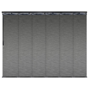 Talha 6-Panel Track Extendable Vertical Blinds 98-130"W