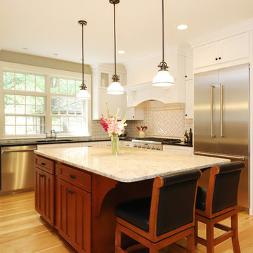 Classic Two-Tone Kitchen Remodel