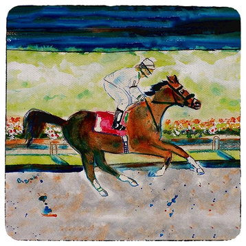 Racing Horse Coaster - 3 Sets of 4 (12 Total)