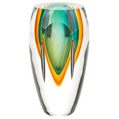 Melrose Vase 7.75D x 10H Glass