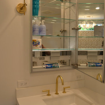 New first floor bathroom with ADA/Aging In Place Features