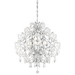 Minka-Lavery - Minka-Lavery Isabella`S Crown Eight Light Chandelier 3158-77 - Eight Light Chandelier from Isabella`S Crown collection in Chrome finish. Number of Bulbs 8. Max Wattage 60.00. No bulbs included. No UL Availability at this time.