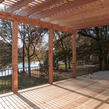 Jewell - Cedar deck with pergola