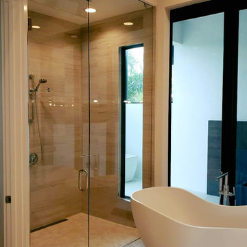 Frameless Steam Shower Enclosure