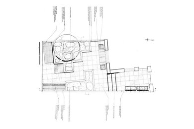 Design for a contemporary courtyard garden