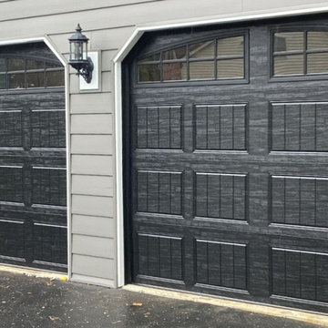 Elegant Black Garage Doors Enhance Curb Appeal in Downingtown, PA