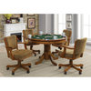 3-in-1 Game Table, Amber Finish