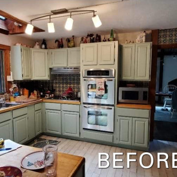 Waccabuc, NY Kitchen Renovation • Omega Cabinetry • Design by Reana Jones