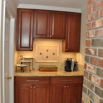 Kitchen Remodel with New Cabinets done in Maple