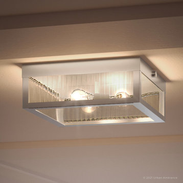 Luxury Minimalist Ceiling Light, Stainless Steel, UHP3610