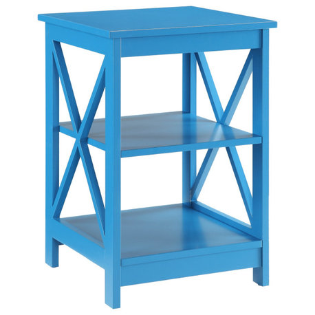 Oxford End Table With Shelves