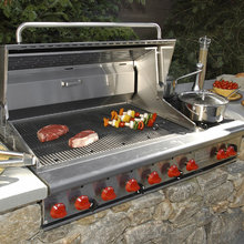 outdoor grill/deck