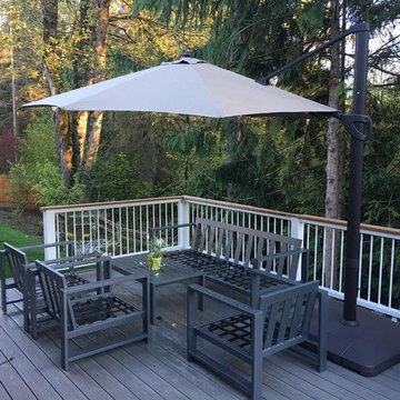 Custom Composite Deck & Railings Build