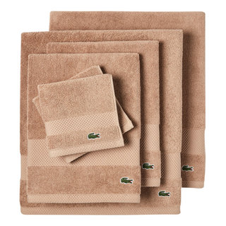 Lacoste Heritage 6 Piece 100% Cotton Towel Set