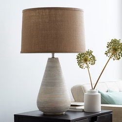 Ludlow Ribbed Table Lamp - Products