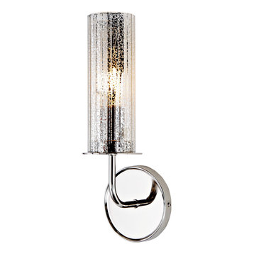 Fremont 1 Light Wall Sconce in Polished Nickel