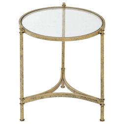 Traditional Side Tables And End Tables by Mindy Brownes Interiors