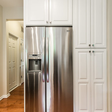 Transitional Kitchen with a Unique Flare