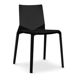 Plana Stackable Outdoor Chair (Set of 4) by Kristalia - Dining Chairs