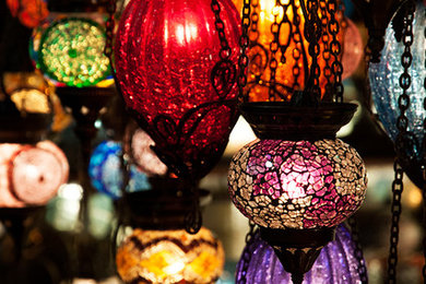 Handmade Mosaic Chandelier, Mosaic Lamps,Mosaic Lanterns