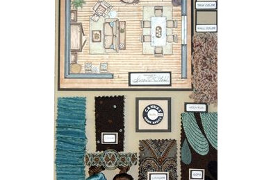 small footprint interior space planning for condo