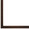 Pescara Framed Mantel Mirror, Peaks Cathedral, 38.4"x27.4", Rubbed Bronze