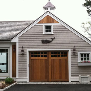Custom Insulated Staingrade Wood Carriage House