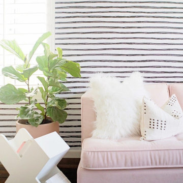 Inked Lines Living Room
