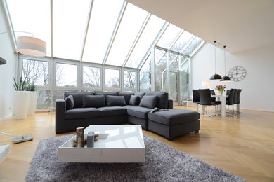 Modernes Wohnzimmer in Düsseldorf