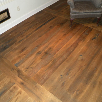Reclaimed White Oak Fumed with Penetrating Oil