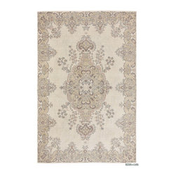 Over-dyed Turkish Vintage Rug - Area Rugs